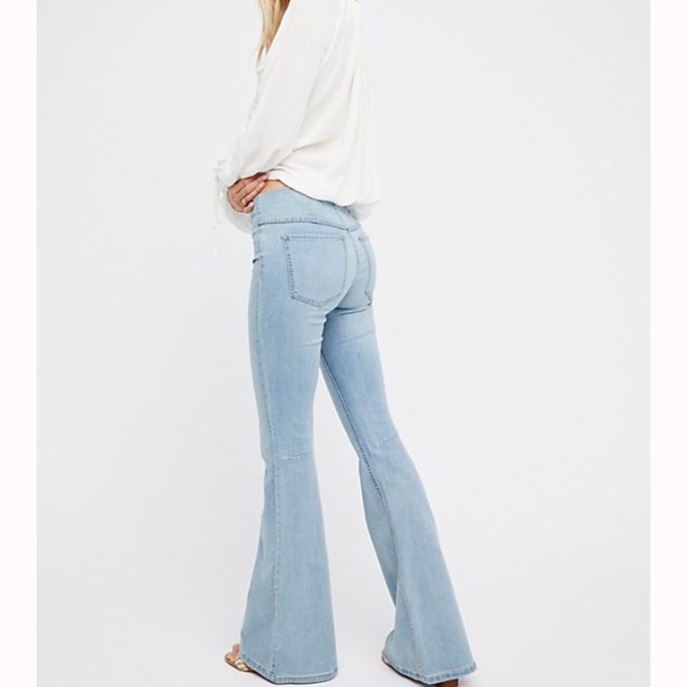 Free people bell bottoms